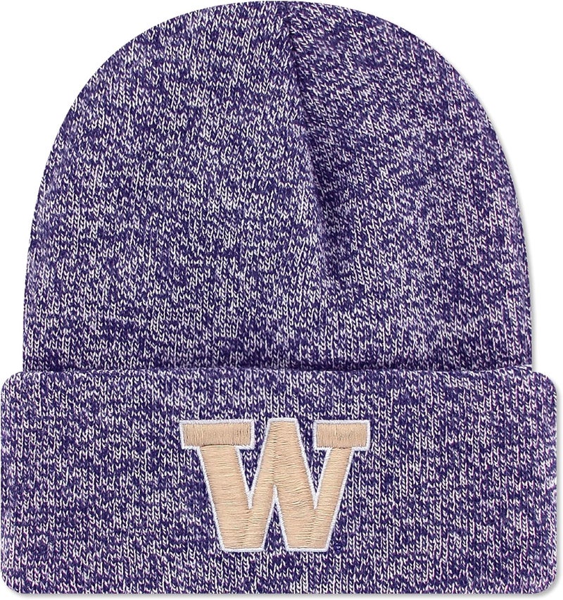 Legacy NCAA Officially Licensed Ribbed Knit Cuff Beanie, Unisex, One Size Fits Most - Image 1